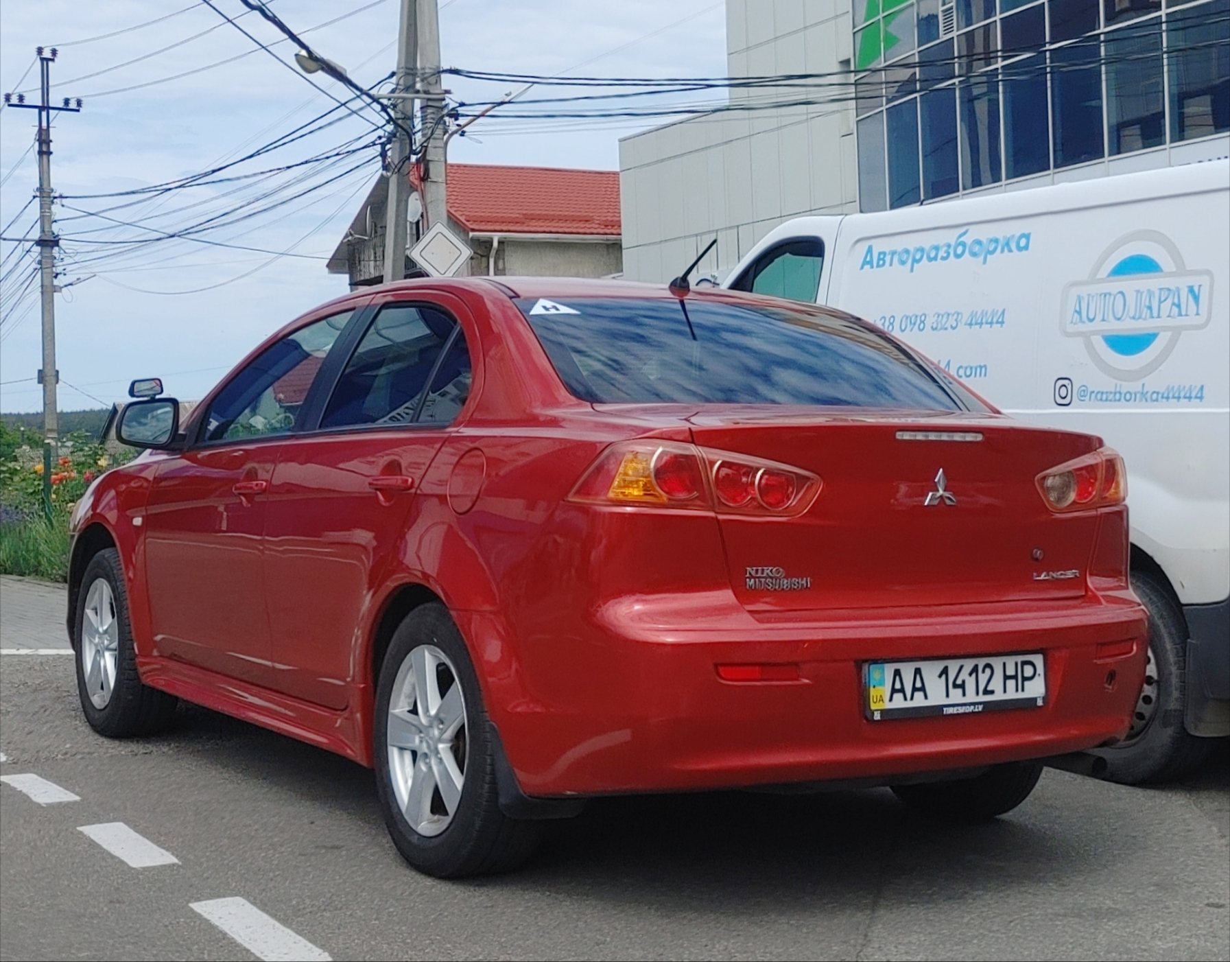 AA 1412 HP, Mitsubishi Lancer 8th gen Sedan (CY/CX), 2007–2019