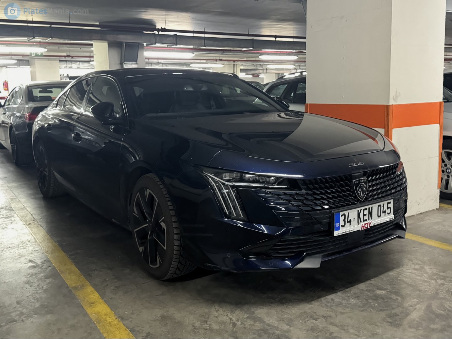 34 KEN 045, Peugeot 508 2nd gen Sedan (R83), facelift, 2023–