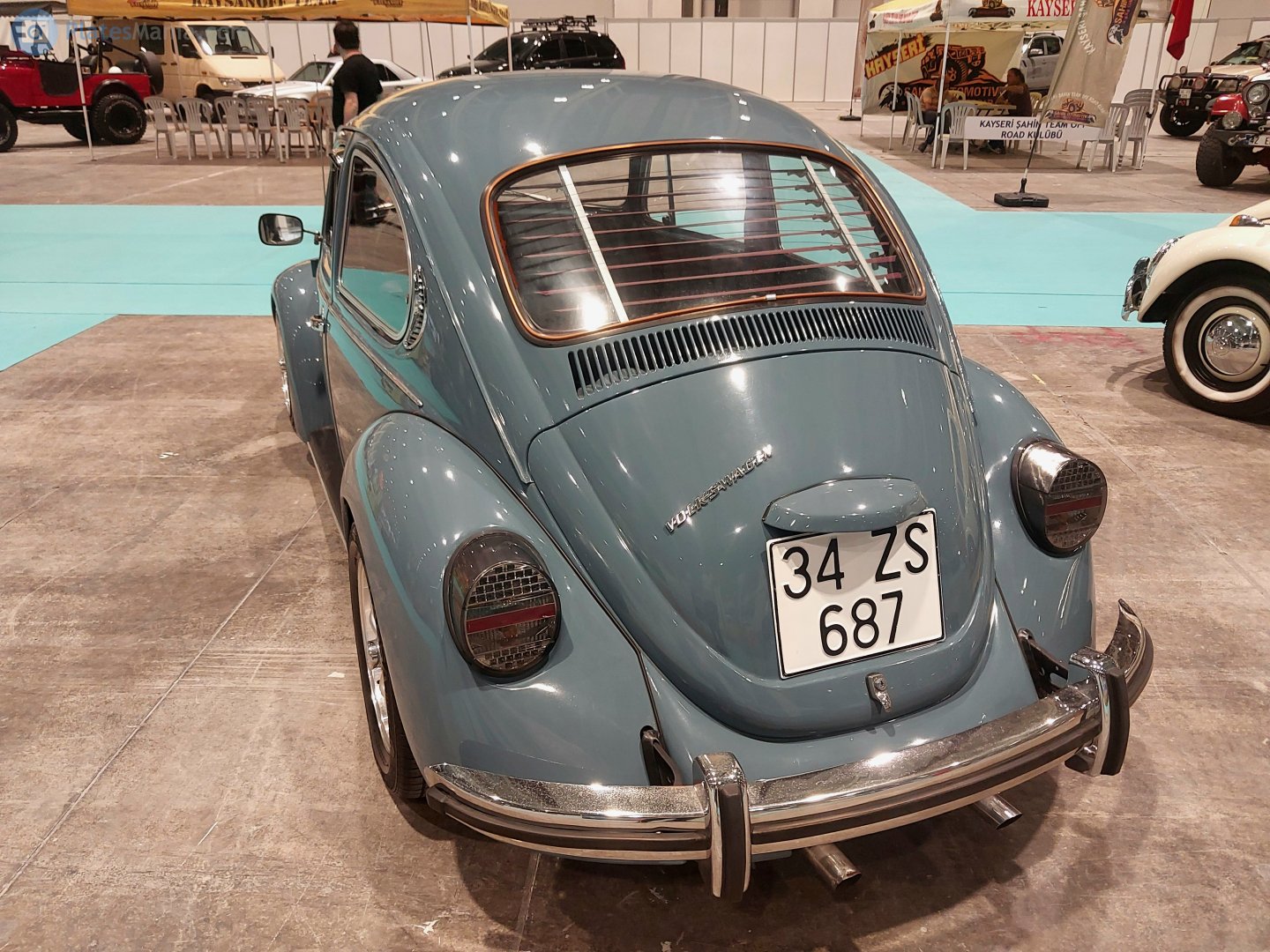 34 ZS 687, Volkswagen Beetle 1st gen Sedan (Type 1), 1938­–2003