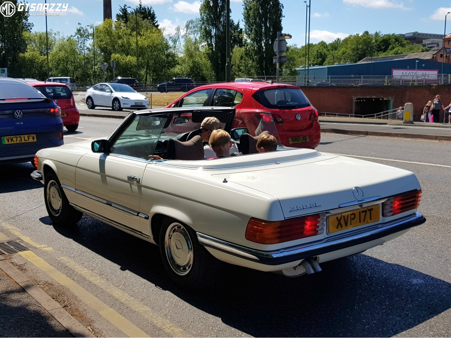 XVP17T, Mercedes-Benz SL-Klasse 3rd gen (R107), 1971–1989