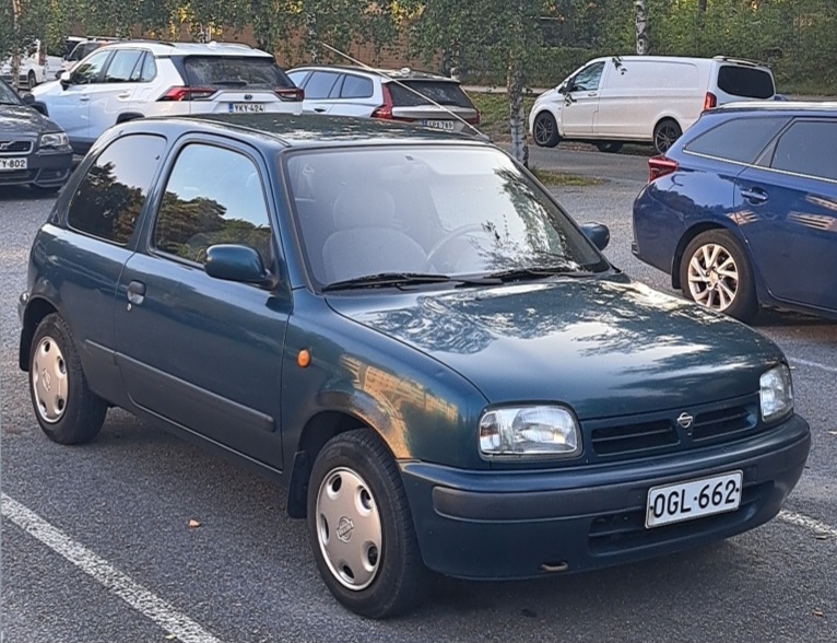 OGL-662, Nissan Micra 2nd gen 3-door Hatch (K11), 1992–2003