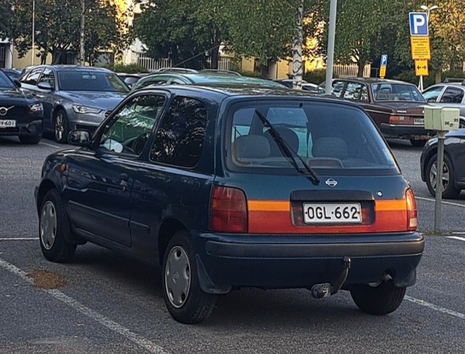OGL-662, Nissan Micra 2nd gen 3-door Hatch (K11), 1992–2003