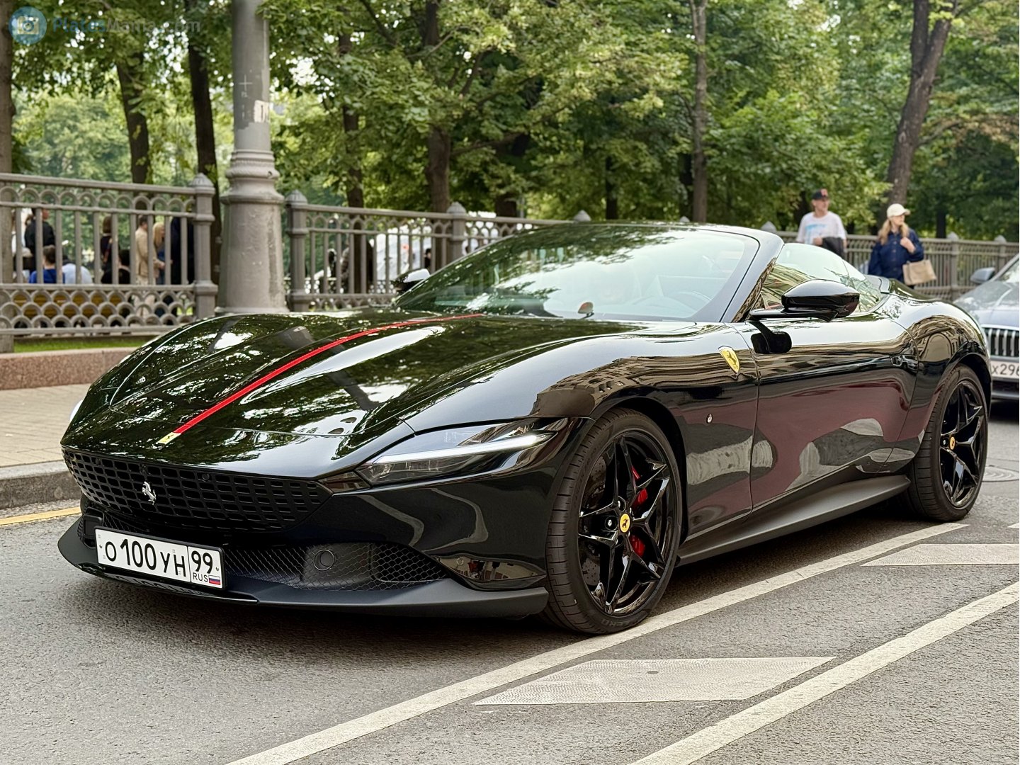 о 100 ун 99, Ferrari Roma 1st gen Spider (F169A), 2023–