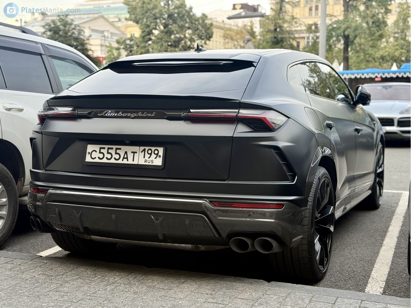 с 555 ат 199, Lamborghini Urus 1st gen, 2018–