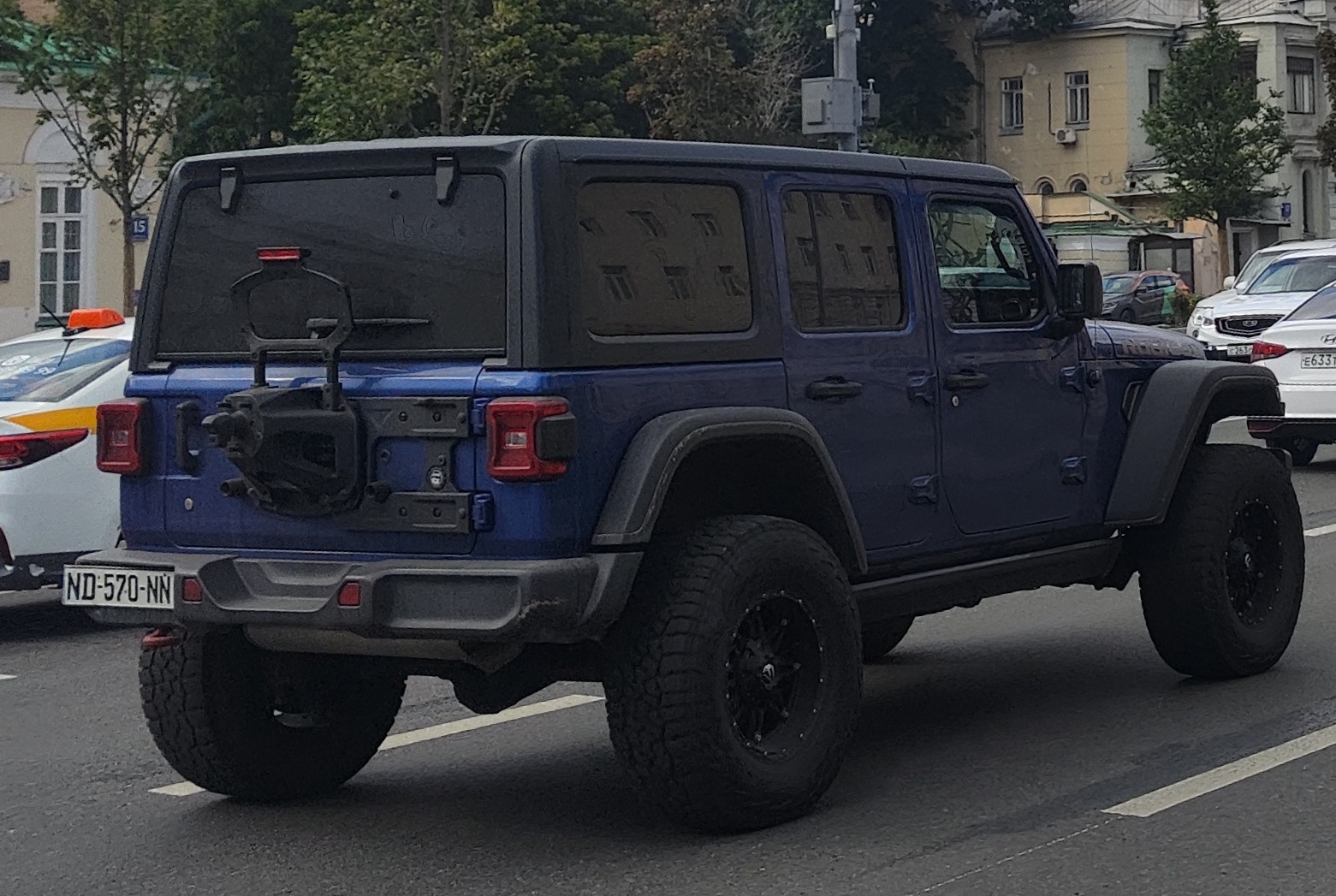 ND-570-NN, Jeep Wrangler 4th gen 5-door SUV (JL), 2018–