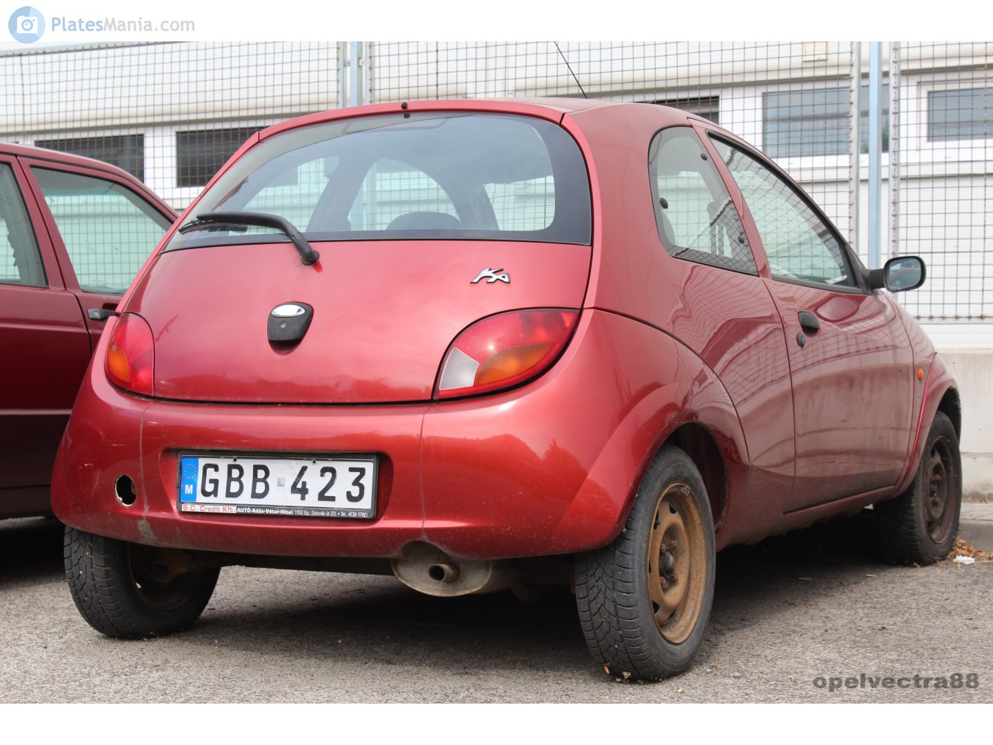 GBB 423, Ford Ka 1st gen (BE146; RBT), 1996–2008