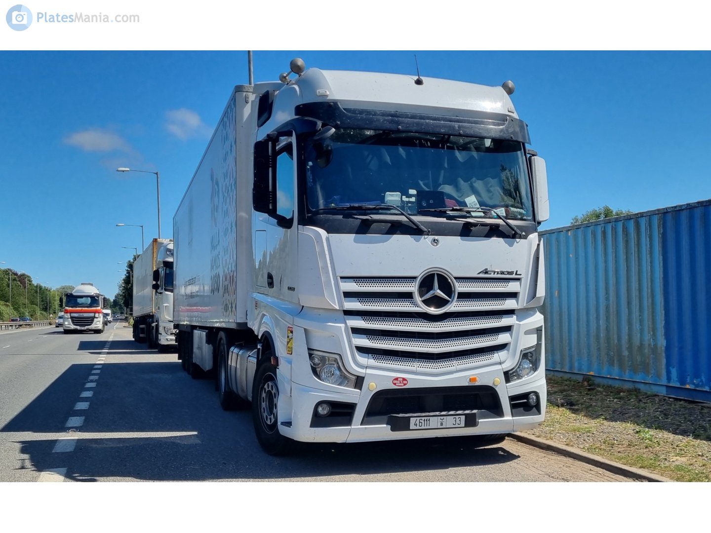 46111|ب|33, Mercedes-Benz Actros 3rd gen (MP4/MP5), 2011–