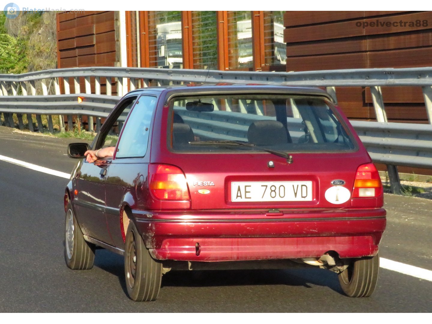 AE 780 VD, Ford Fiesta 3rd gen (Classic) 3-door Hatch (FAJ; BE13), 1989–1997