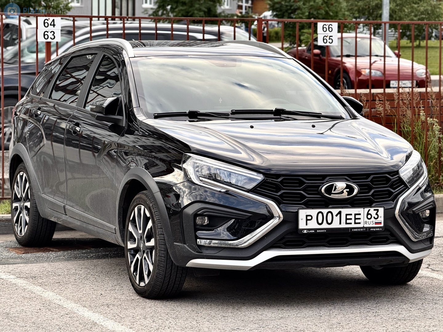 р 001 ее 63, Lada (VAZ) Vesta 1st gen SW Cross (GFK), facelift, 2022–