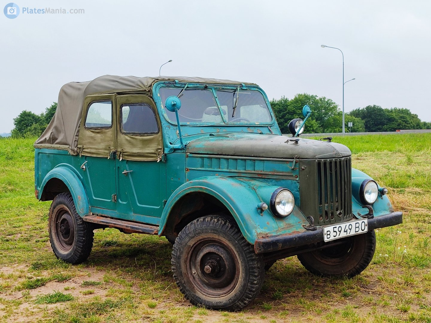 в 5949 ВО, GAZ 69 69А 5-door, 1952–1973