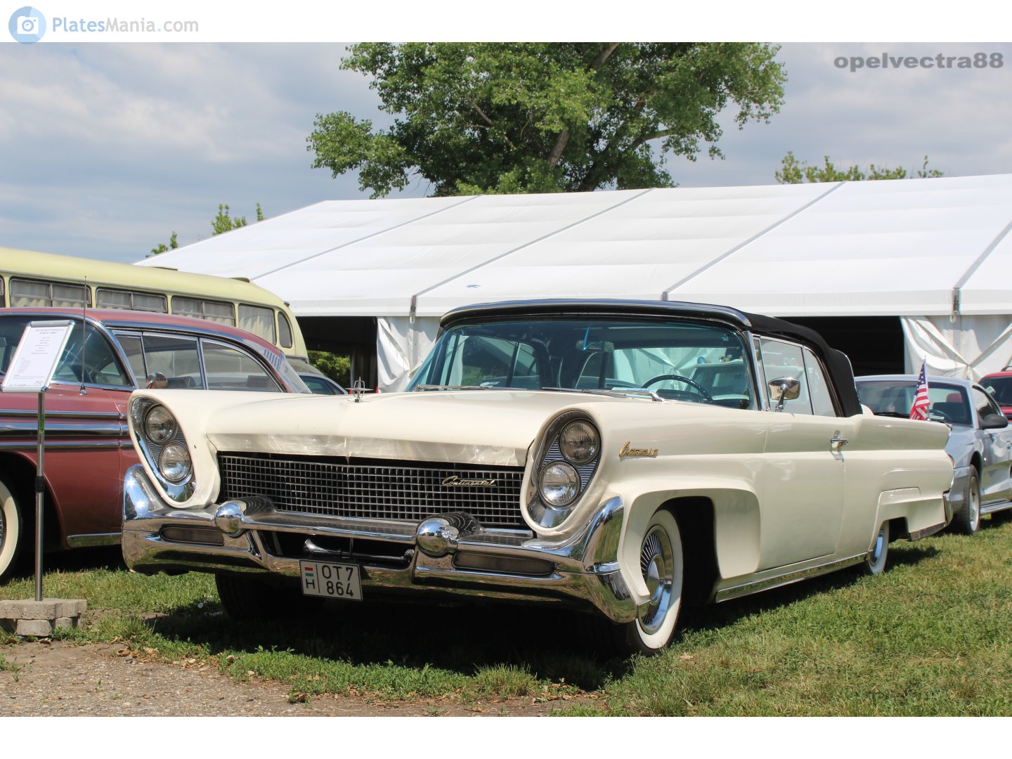 OT 78-64, Lincoln Continental 3rd gen 1958 Mark III 2-door Convertible (68A), 1957–1958