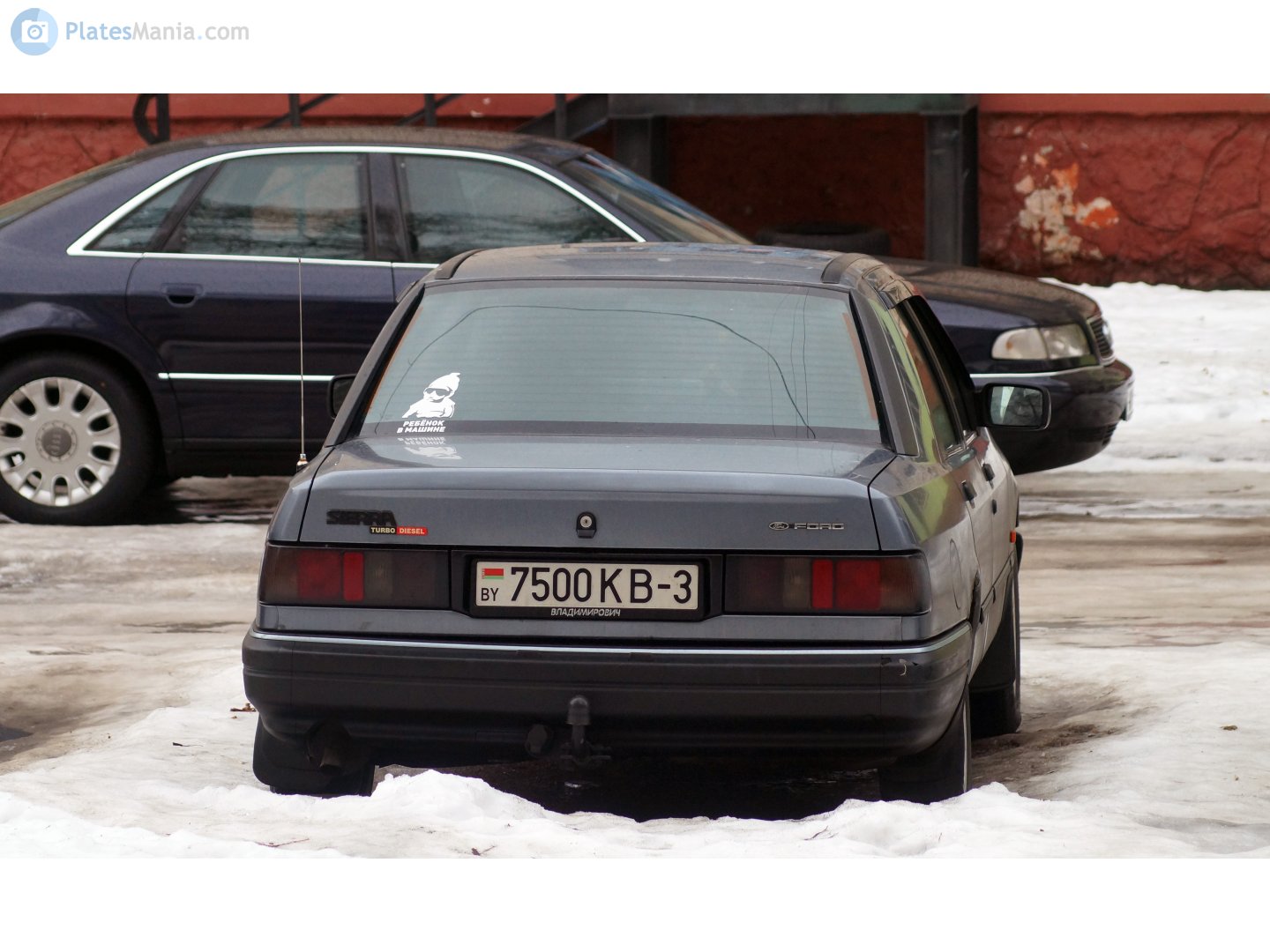 7500 KB-3, Ford Sierra 1st gen (Sapphire) Sedan (BFG/GB4), facelift, 1987–1993