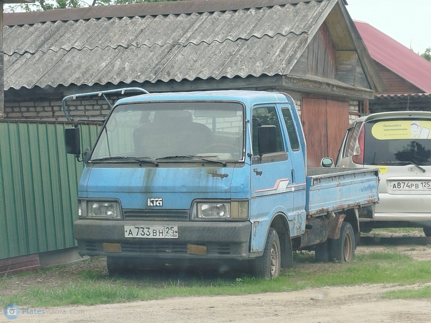 а 733 вн 25, Kia Bongo 2nd gen Wide Bongo (SR), 1989–1995