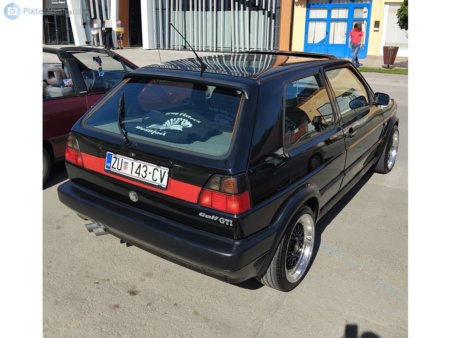ŽU 143-CV, Volkswagen Golf 2nd gen 3-door Hatch (19/1G), 1983–1992