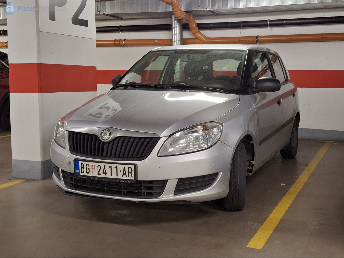 BG 2411-AR, Skoda Fabia 2nd gen Hatch (5J2/542), 2007–2014
