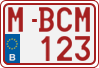 License plate of Belgium, Regular plates (2010)