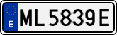 License plates of Spain, 1971 year series