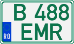 License plate of Romania, Regular plates
