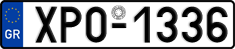 License plate of Greece, Cars