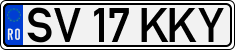 License plate of Romania, Regular plates