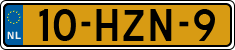 License plate of the Netherlands, Cars