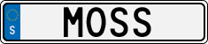 License plate of Sweden, Vanity Plates