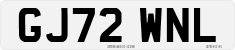 License plate of the United Kingdom, 2001 year system