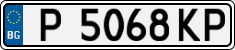 License plate of Bulgaria, Cars