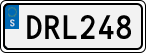 License plate of Sweden, Regular plates