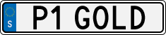 License plate of Sweden, Vanity Plates