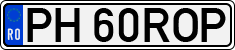License plate of Romania, Regular plates