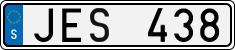 License plate of Sweden, Regular plates
