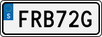 License plate of Sweden, Regular plates