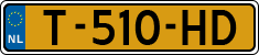 License plate of the Netherlands, Cars