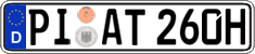 German license plate, Plates for oldtimers (type 