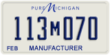 Michigan, Manufacturer (123m456)