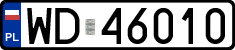 License plates of Poland, Regular car plates
