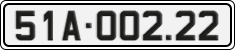 License plate of Vietnam, Cars