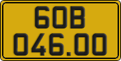 License plate of Vietnam, Commercial vehicles