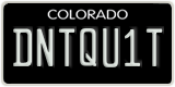 Colorado, Vanity Plates