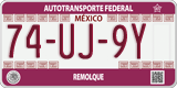 Federal license plates, Federal (00-AA-0A)