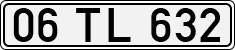 License plate of Turkey, Regular plates