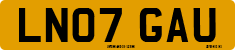 License plate of the United Kingdom, 2001 year system