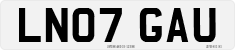 License plate of the United Kingdom, 2001 year system