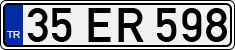 License plate of Turkey, Regular plates