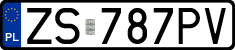 License plates of Poland, Regular car plates