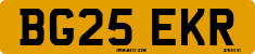 License plate of the United Kingdom, 2001 year system