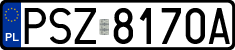 License plates of Poland, Regular car plates
