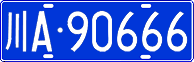 川A·90666