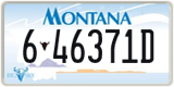 Montana, 1-12345A / 10-1234A